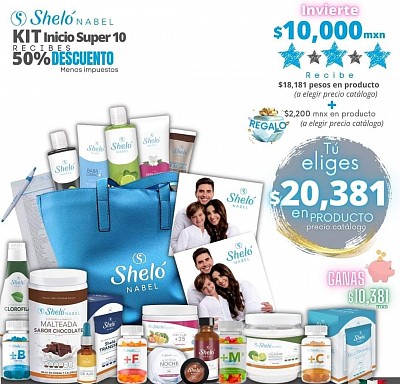 KIT SUPER 10 para Dama